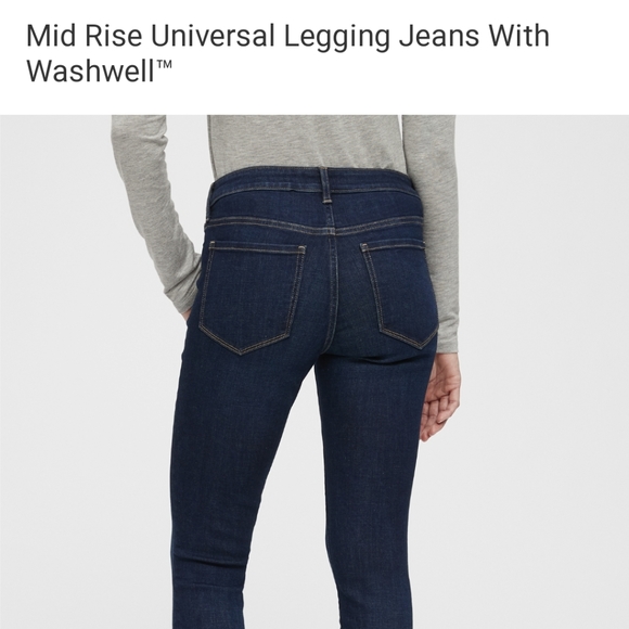 NWOT Gap Dark Wash Skinny Jeans - Picture 3 of 6